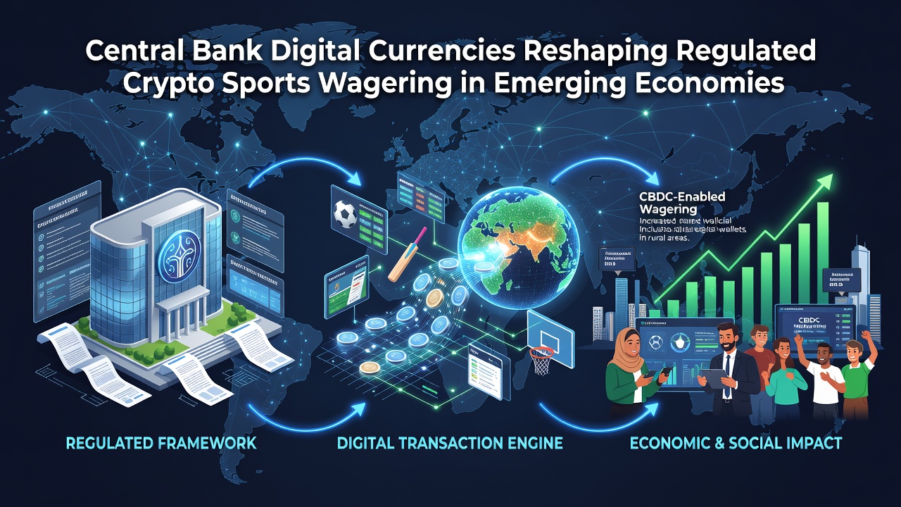Zentralbank-Digitalwährungen und deren Integration in regulierte Sportwettenmärkte in Schwellenländern