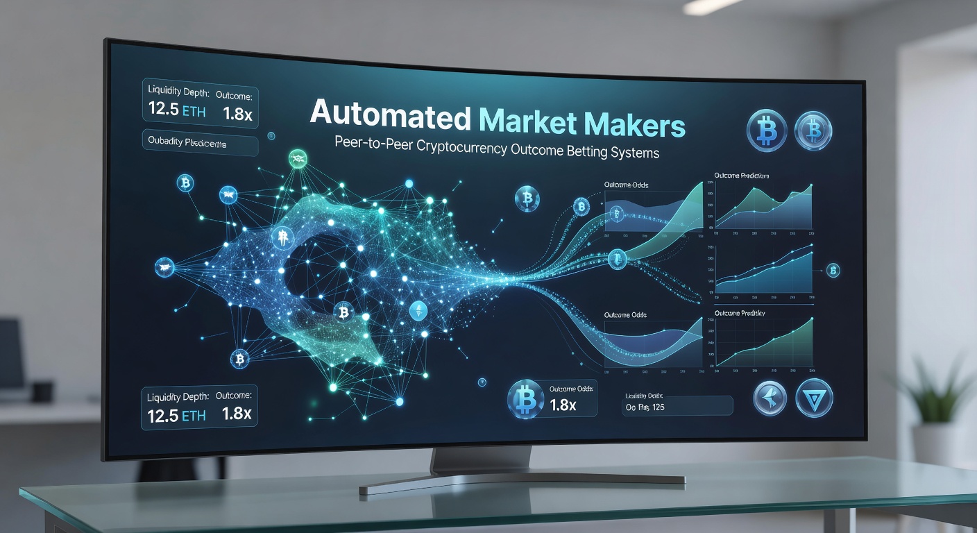 Automatisierte Market Maker ermöglichen liquide Pools für Peer-to-Peer-Kryptowetten auf Ergebnisse