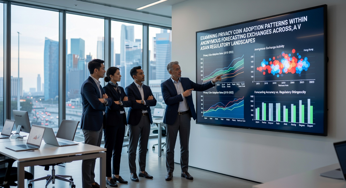 Diagramme zu Adoptionsraten von Privacy-Coins in asiatischen Prognosebörsen 2026