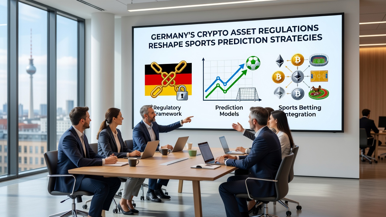 Diagramm zur Entwicklung von Krypto-Sportwetten unter deutscher Regulierung