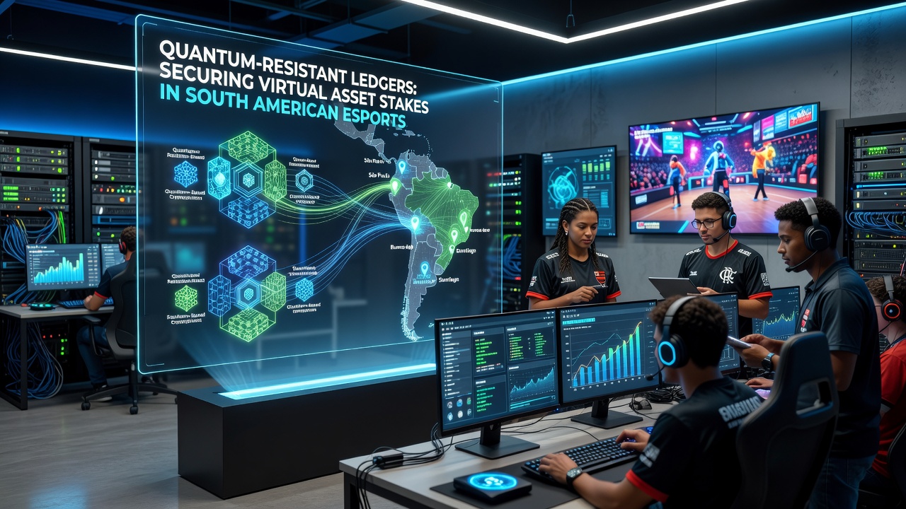 Sicherung virtueller Assets durch post-quantum Ledger in Esports-Prognosen