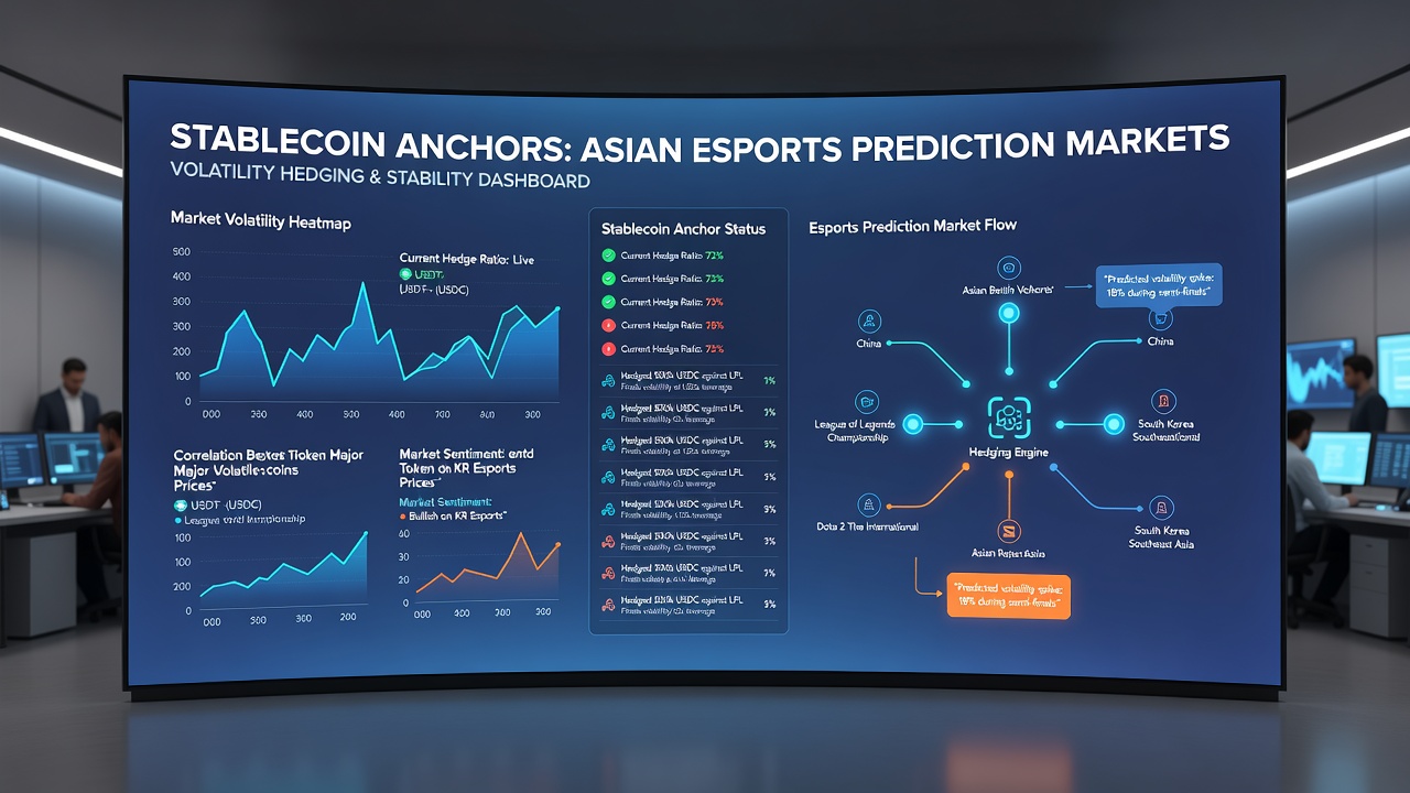 Volatilitätsabsicherung durch Stablecoins in Esports-Märkten