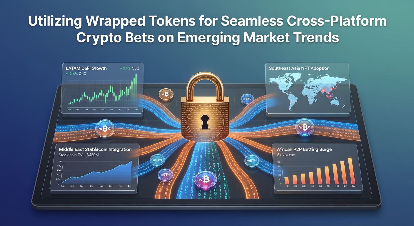 Wrapped Tokens ermöglichen plattformübergreifende Krypto-Wetten