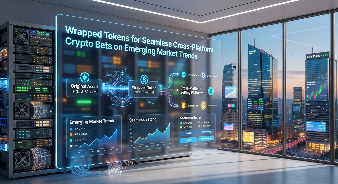 Cross-Platform Wetten mit Wrapped Tokens in Schwellenmärkten